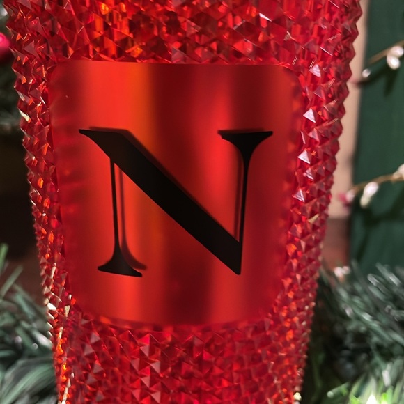 NWT Starbucks Red Studded-Northeastern University-Limited Edition-Tumbler, Venti - Picture 3 of 7